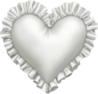 Whitesilkpillowheart emote
