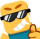 Noob_Cool emote