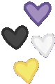 NonBianaryHearts emote