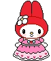 MyMelodyDress emote