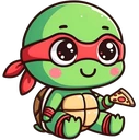 TMNTRaphael_Cute emote