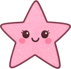 Girlypinkstar emote
