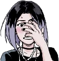 raven_shy emote