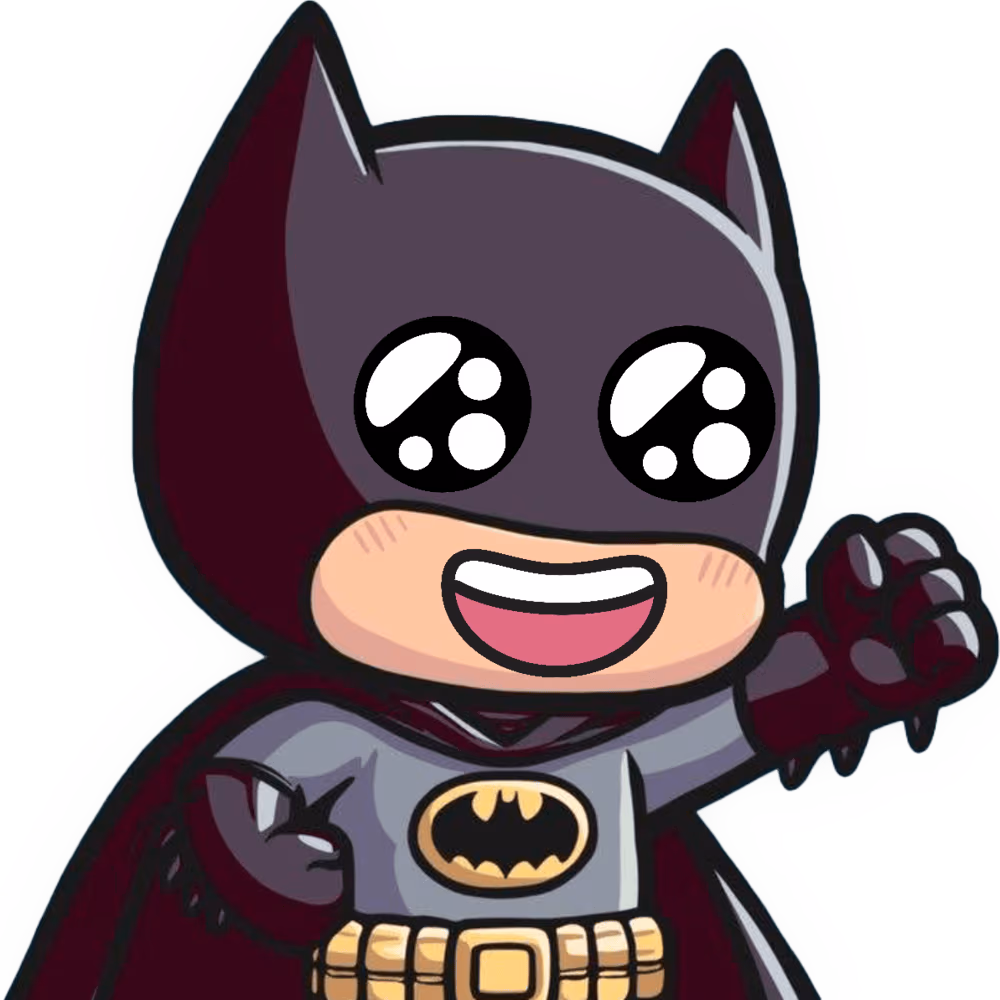 Batman_SmileAdorable emote