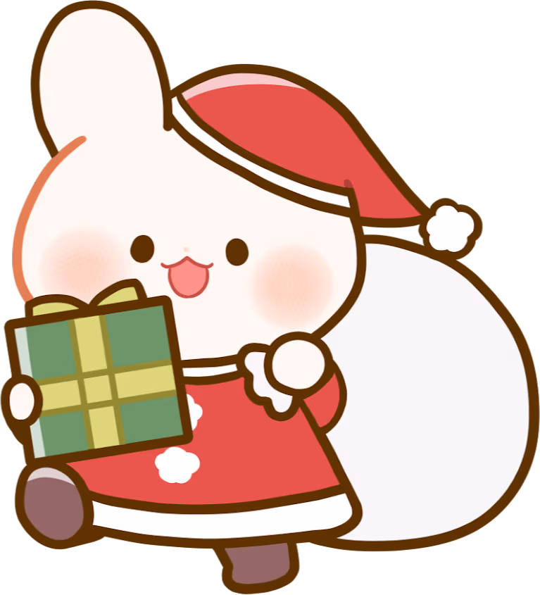 SantaBunny emote