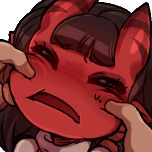 Meru_Cheek_Pull emote