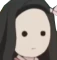 Nezuko_Lifeless_Reaction emoji