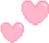 pinkhearts emote