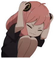 Anya_Afraid emote