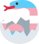 hatched_trans_snake emote