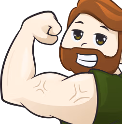 BeardedGuyMuscle emote