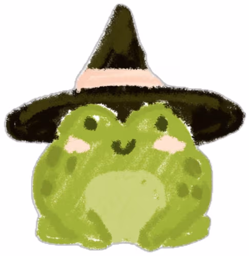 spoopyfrog emote