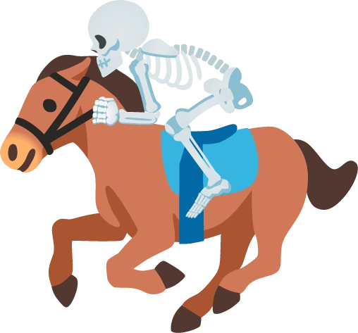 skeleton_riding_horse emote