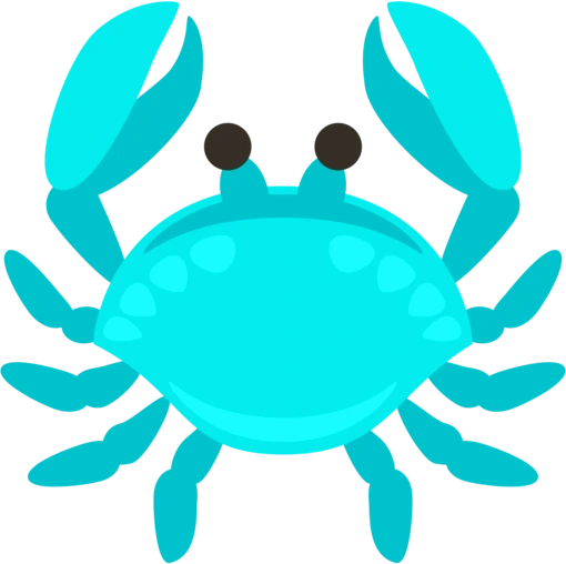 cyan_crab emote