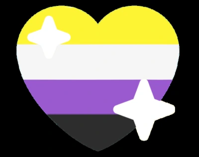 nonbinary_sparkle_heart emote