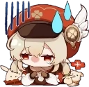 KleeAshamed emote