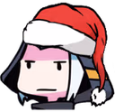 AsheDisapproveSanta emote