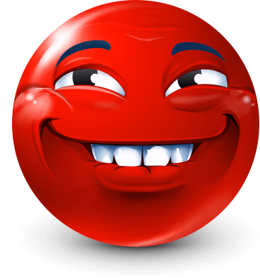 Joobi_Red_Silly_Happy emote