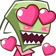 ZimHeartEyes emoji