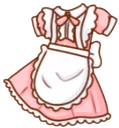 PinkMaidDress emote