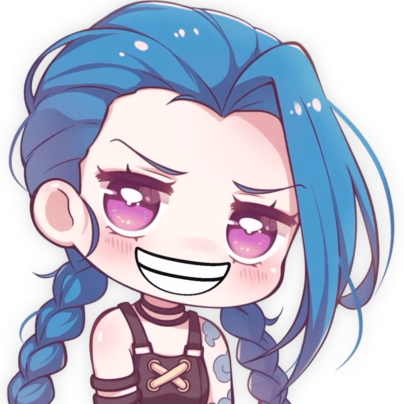 Jinx_Smile emote