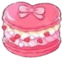 HeartMacaroon emote