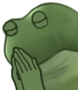 FrogePray emote