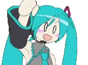 MikuGroove emote