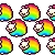 RainbowSheepTrain emoji