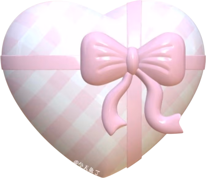 pink_heart_bow emoji