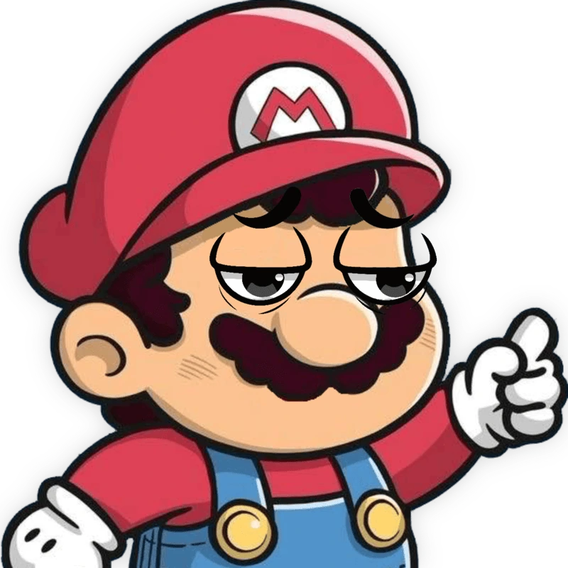 Mario_SadDepressed emote