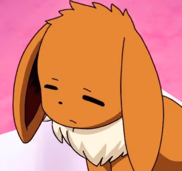 EeveeTired emote