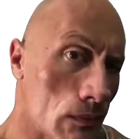DwayneEyebrow emote