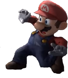 Mario_Suprised emote
