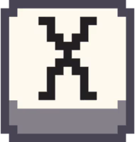 pixel_letter_x emote