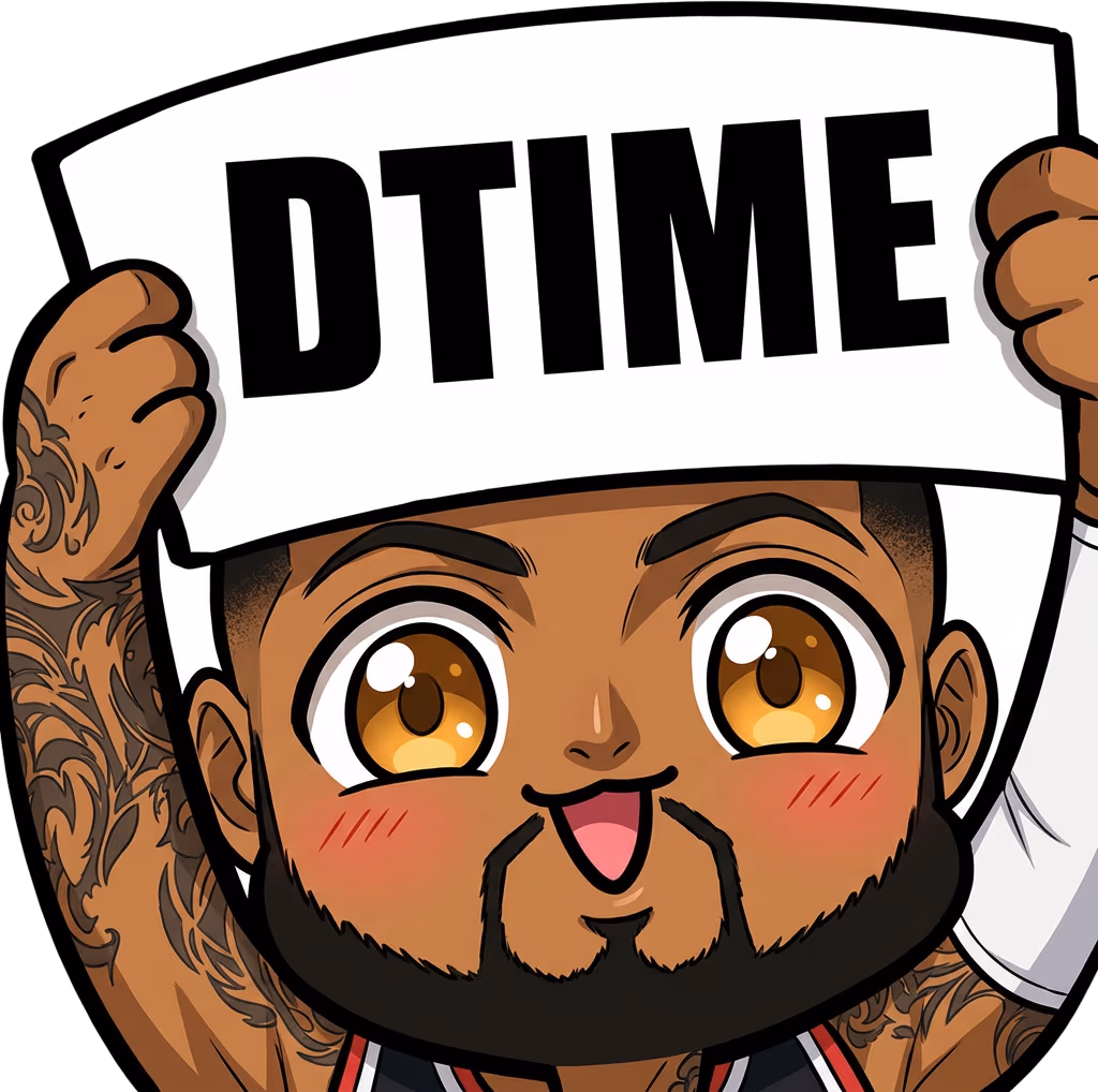 dame_time_holding_sign sticker