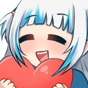 GawrGuraLove emote