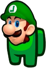 LuigiAmongUs emote