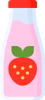 StrawberryMilk emote