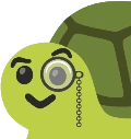 CWTurtleWithMonocle emote