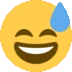 SweatSmileRickroll emoji