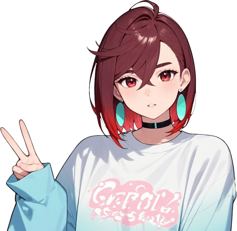 Momo_Peace emote