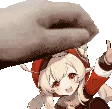 klee_headpat emote