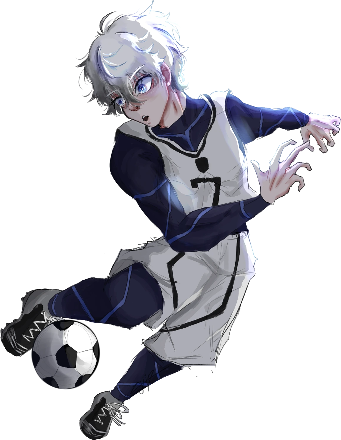 4bluelock emote