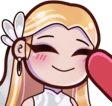InvisReedHeart emote