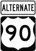 US_Highway_Route_90_Alt emote