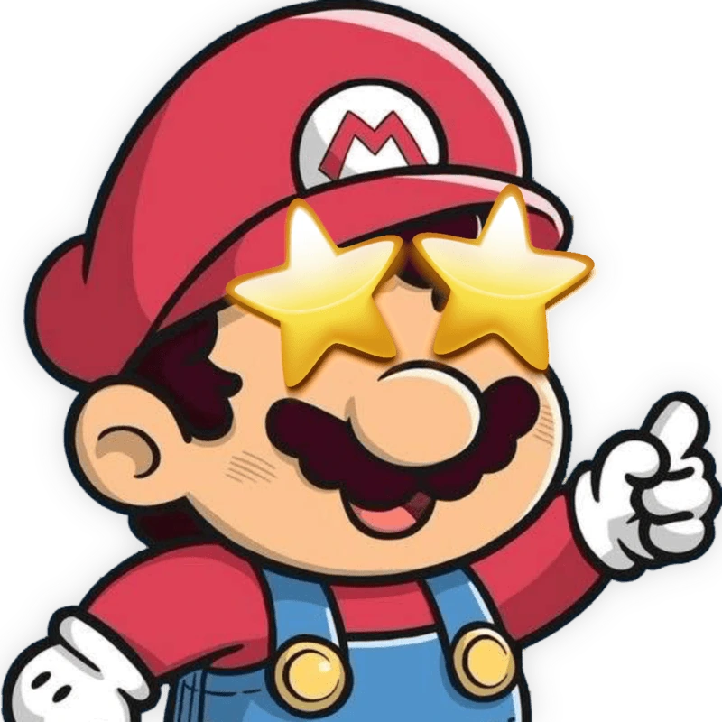 Mario_ShockedStars emote