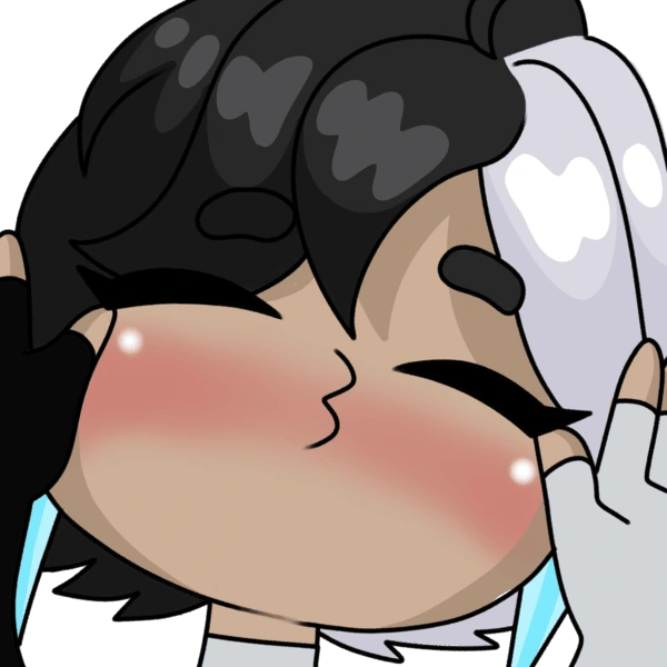 LunaSnowKiss emote
