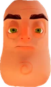 moustacheless emote