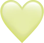 heart_chartreuse emote